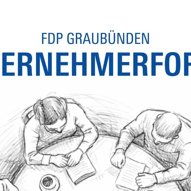 Networking und Diskussionen am FDP-Unternehmerforum Graubünden zu Standortpolitik und Rahmenbedingungen für Unternehmen.